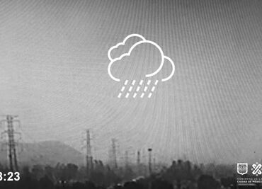 Registran lluvia en al menos 7 alcaldías de la CDMX