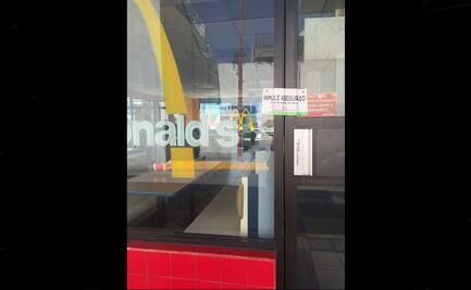 PGJEM clausura McDonald's por supuesta rata en hamburguesa