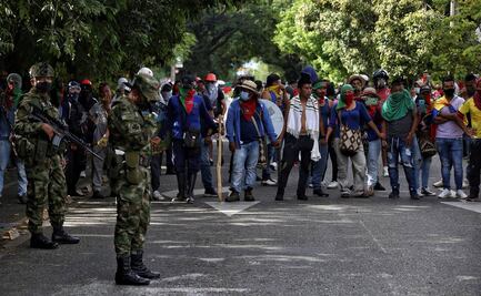Reportan varios heridos en Cali durante protestas 
