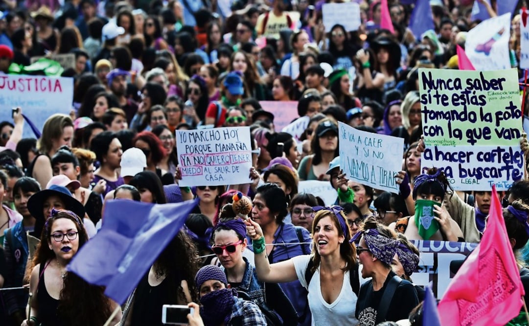 A protest against violence against women took place on Saturday in Mexico City - Photo: Juan Carlos Reyes García/EL UNIVERSAL