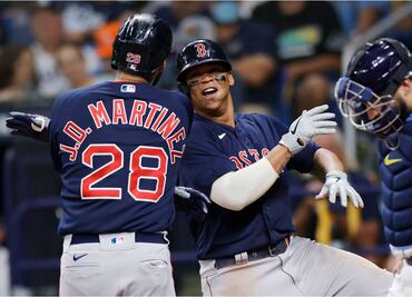 Boston arrolla a Tampa Bay y empareja la Serie Divisional