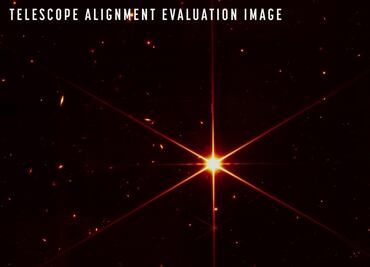 Telescopio James Webb captura las primeras imágenes de una estrella lejana