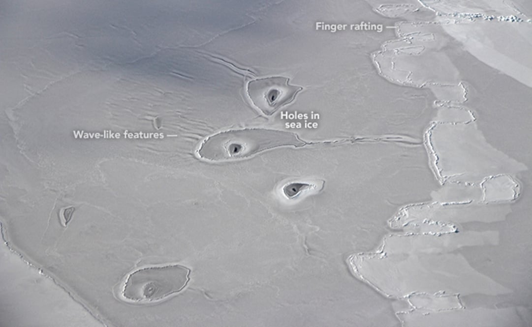  Las características son más una curiosidad que cualquier otra cosa. (FOTO: NASA)