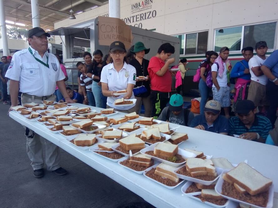 La caravana de migrantes