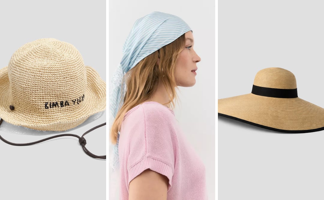 El sombrero ideal en Semana Santa depende del destino: así puedes elegir el correcto para cada plan. Foto: Bimba y Lola, Stradivarius, Chester & Peck