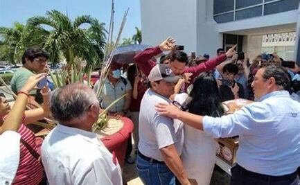 Zafarrancho entre morenistas en Congreso de Campeche deja 40 detenidos y 8 lesionados