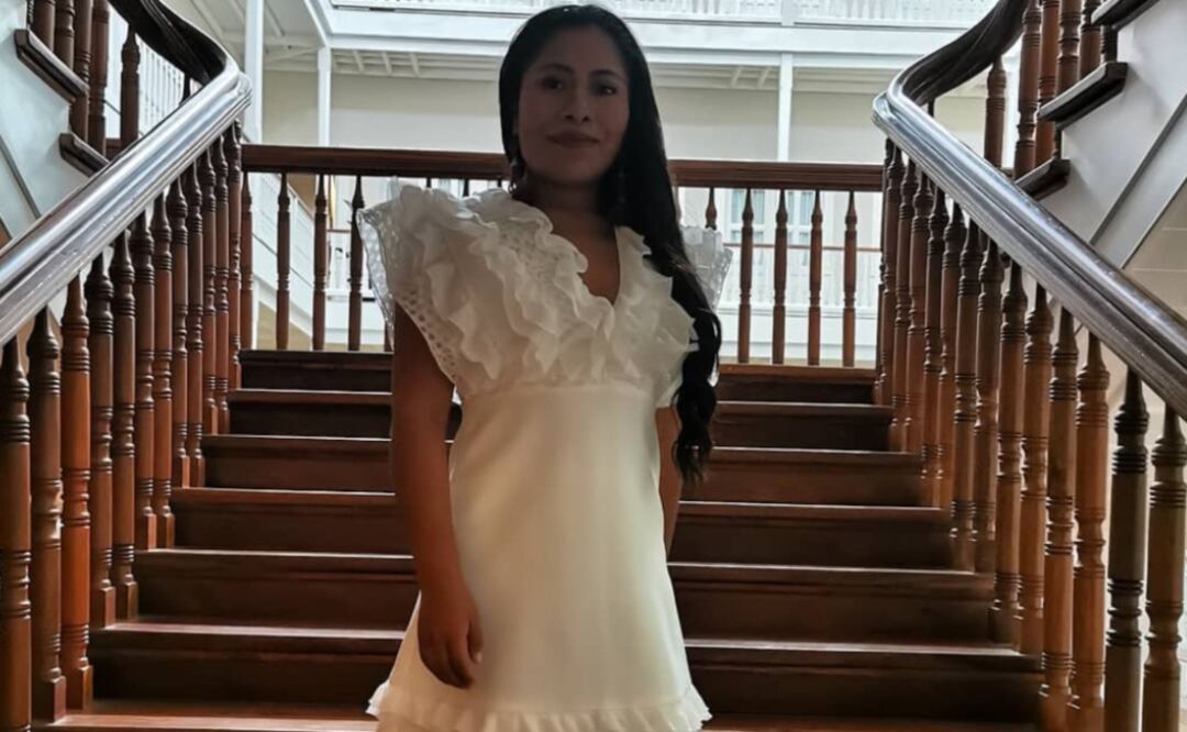 El vestido posee una silueta romántica y desenfadada. Foto: Instagram