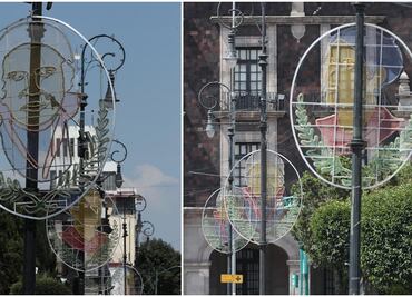 Instalan en Toluca decoración alusiva al 210 aniversario de la Independencia