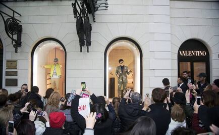 Ben Stiller y Owen Wilson fingen ser maniquíes en Italia