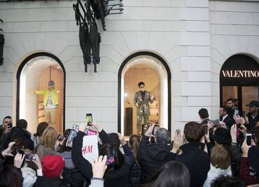 Ben Stiller y Owen Wilson fingen ser maniquíes en Italia