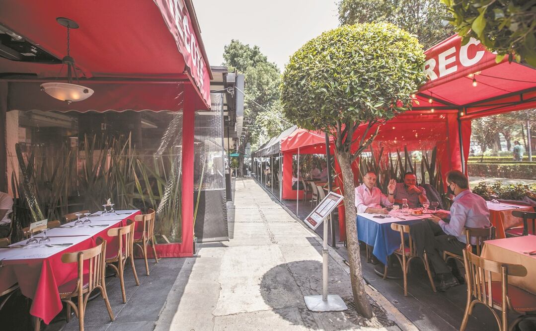 Autoridades de Miguel Hidalgo dicen que Polanco y Polanquito son de las zonas restauranteras más ordenadas en el servicio al aire libre. Foto: ARCHIVO EL UNIVERSAL