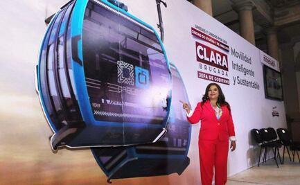 Clara Brugada propone crear cinco nuevas líneas de Cablebús en CDMX; ¿en qué alcaldías estarán?