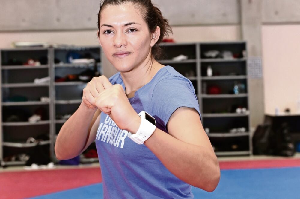 Su primer campeonato le llegó con 19 años. FOTO: VALENTE ROSAS. EL UNIVERSAL