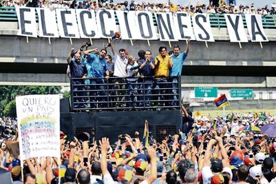 Venezolanos prometen resistir represión