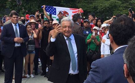 "Necesitamos mantener el sueño de una transformación": AMLO arma mitin en memorial de Martin Luther King 