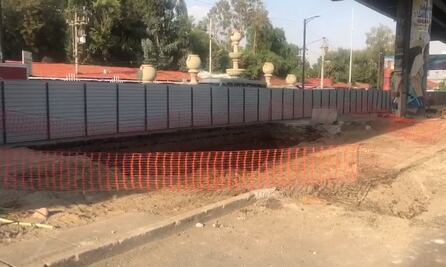 ¿Qué función tendrán las columnas adicionales colocadas en 14 tramos de la Línea 12 del Metro?