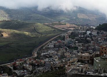 Los Altos del Golán, cuya soberanía se disputan Siria e Israel, un lugar estratégico para ambos