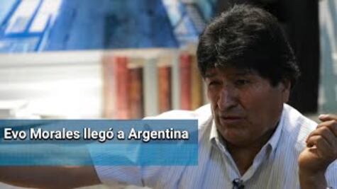 Evo Morales llega a Argentina y pedirá ser refugiado