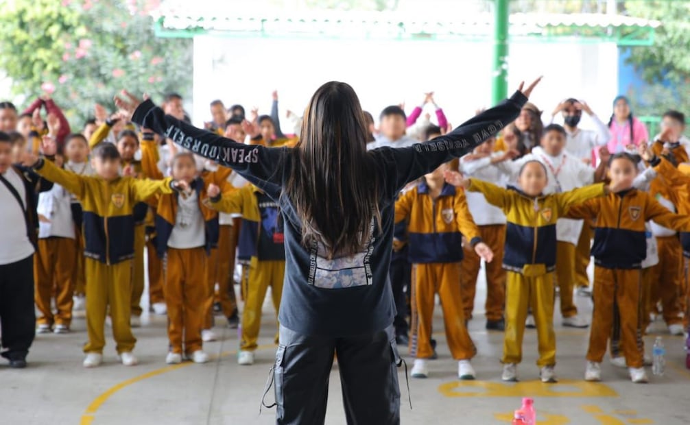 Promueven campaña "No está chido" contra drogas en Ecatepec (14/12/2025). Foto: Especial
