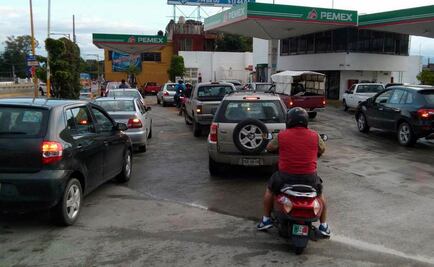 Se registran compras de pánico en gasolineras de Oaxaca
