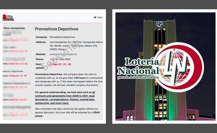 Ciberdelincuentes piden rescate para devolver información secuestrada de Lotería Nacional