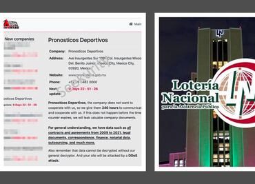 Ciberdelincuentes piden rescate para devolver información secuestrada de Lotería Nacional