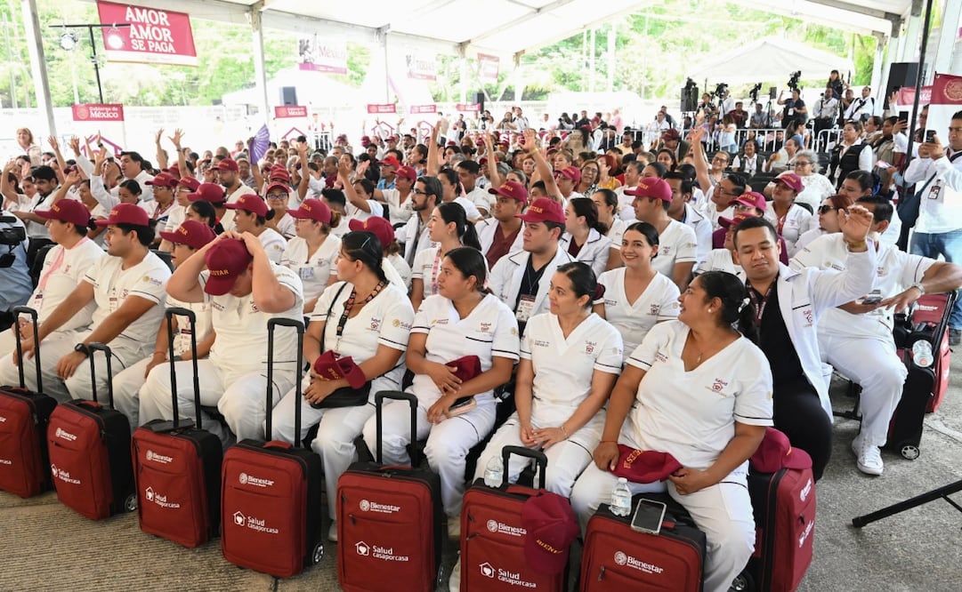 Médicos y enfermeras del programa Salud Casa por Casa. Foto: Presidencia