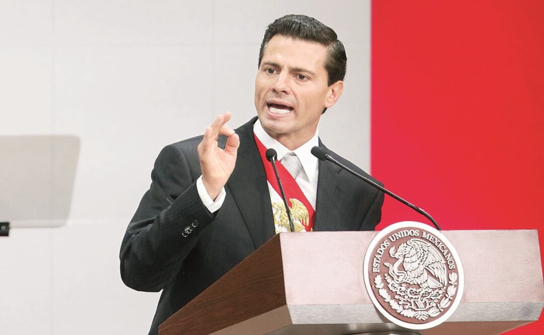 El expresidente Enrique Peña Nieto. Foto: EL UNIVERSAL          