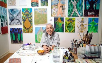 Fallece la pintora Luchita Hurtado a los 99 años de edad