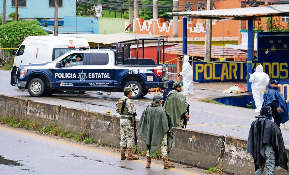 La violencia desatada en Tabasco desde finales de 2023 es atribuida al grupo criminal La Barredora, dedicado a la extorsión, narcomenudeo y tráfico de migrantes. Foto: Luis López / Cuartoscuro