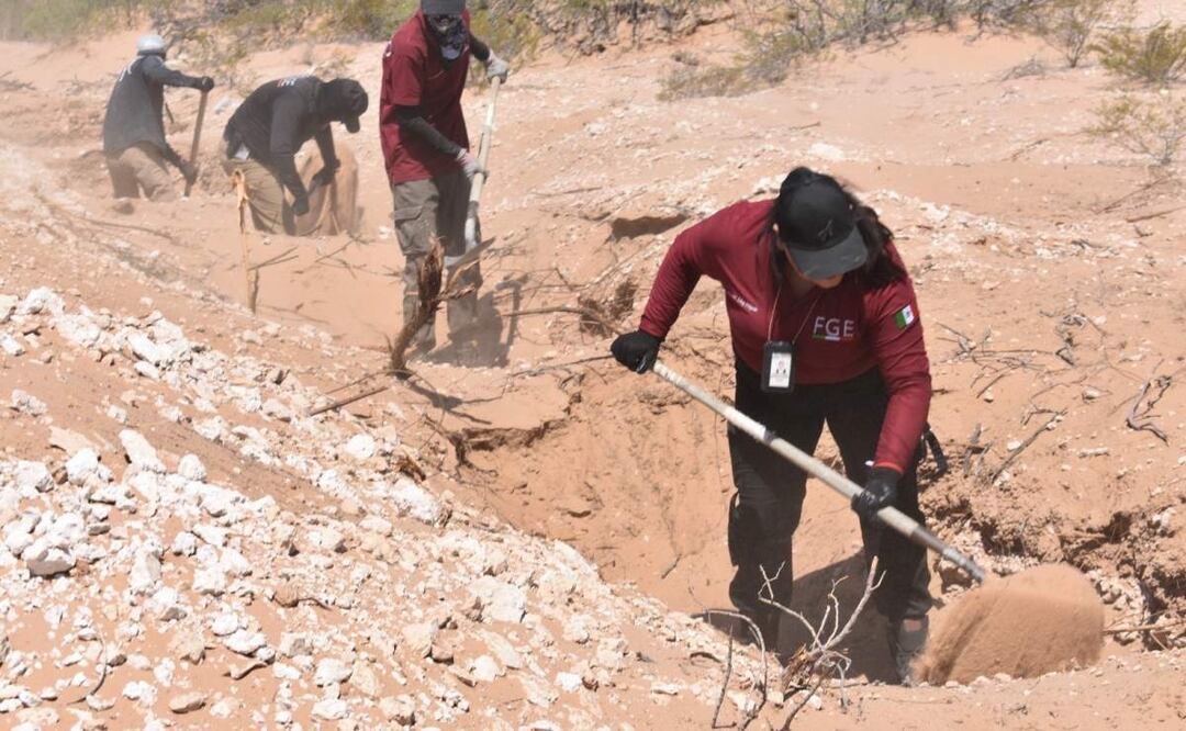 Los cuerpos se inhumaron de manera individual en el Panteón Municipal “San Rafael” en Ciudad Juárez, Chihuahua (23/05/2025). Foto: Especial