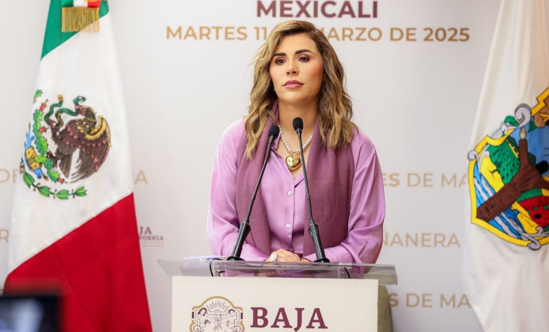 La gobernadora de Baja California, Marina del Pilar Ávila Olmeda confirma que está en proceso de divorcio. Foto: Especial