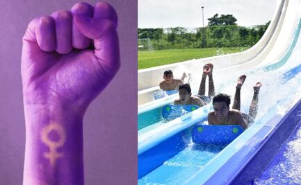 Parque acuático ofrece entradas gratis a mujeres por el 8M; feministas critican publicidad 
