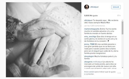 Mi madre fue mi mejor 'coach', me enseñó a ser fuerte: Yuri