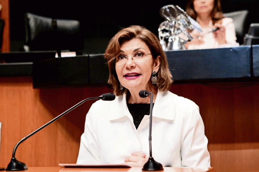 Angélica de la Peña asegura que estas iniciativas, las del Ejecutivo federal y del PRD en el Senado, son producto de la lucha de la sociedad civil (ESPECIAL)