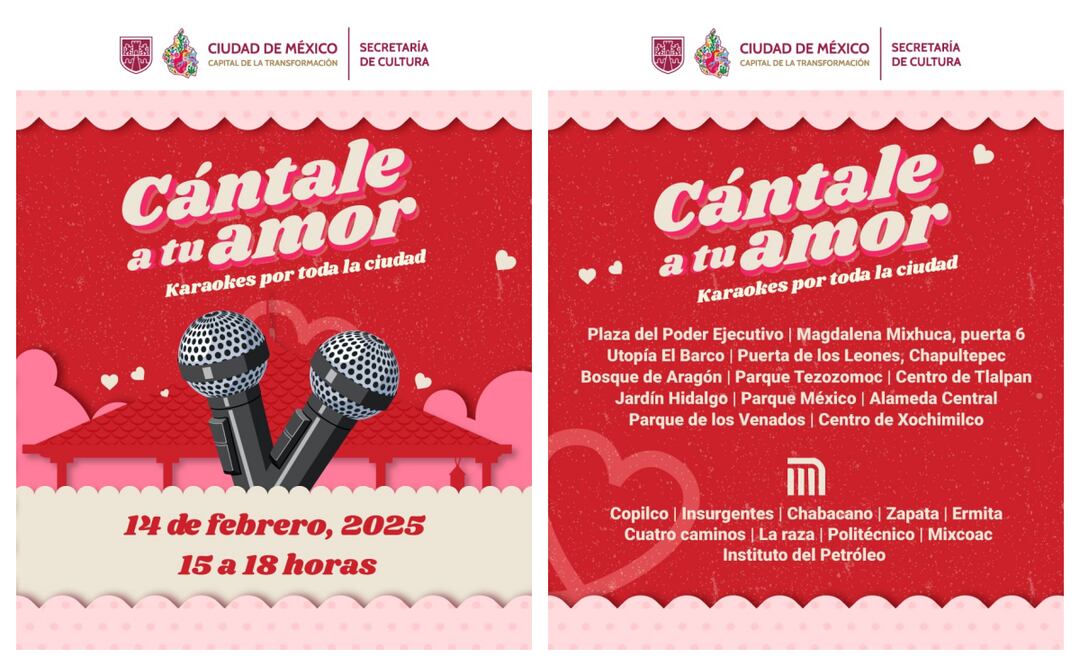 Día del Amor y la Amistad; 22 karaokes gratuitos en CDMX para celebrar. Foto: Especial