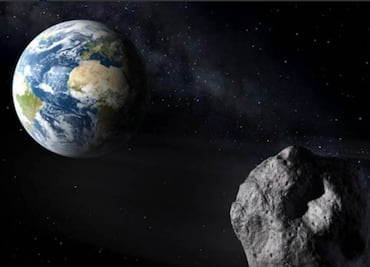 Un asteroide pasará cerca de la Tierra este domingo