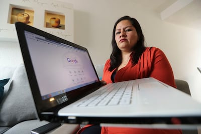 Con colecta de televisores, Adriana busca apoyar educación a distancia de niños de Xonacatlán