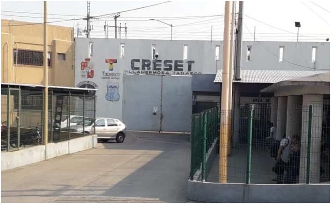 Centro de Reinserción Social en Tabasco un día después del operativo al interior del penal (21/11/2024): Foto: Especial