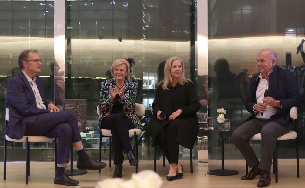 El arquitecto Javier Sordo Madaleno encabezó la presentación del libro "Transformación Urbana" de Sordo Madaleno Arquitectos. Foto: Carlos Mejía/El Universal.