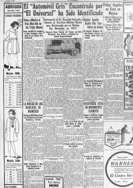 La primera banda que asaltaba en auto