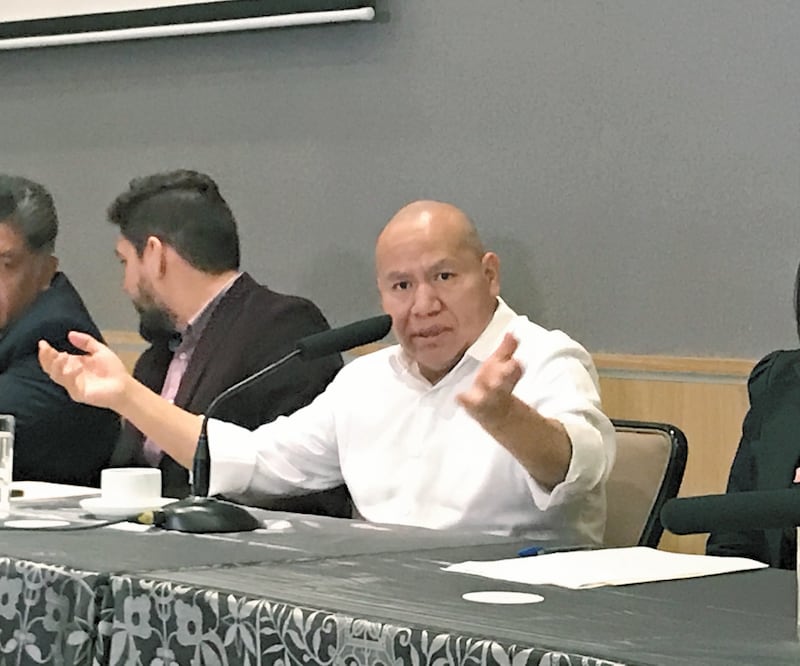 Raciel Pérez, edil de Tlalnepantla, afirmó que sitios como el parque Cri-Cri y Caracoles, así como en Barrientos, serán recuperados. Foto: REBECA JIMÉNEZ. EL UNIVERSAL