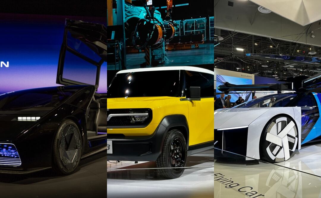 Estos fueron los autos más llamativos presentados durante el CES 2024.