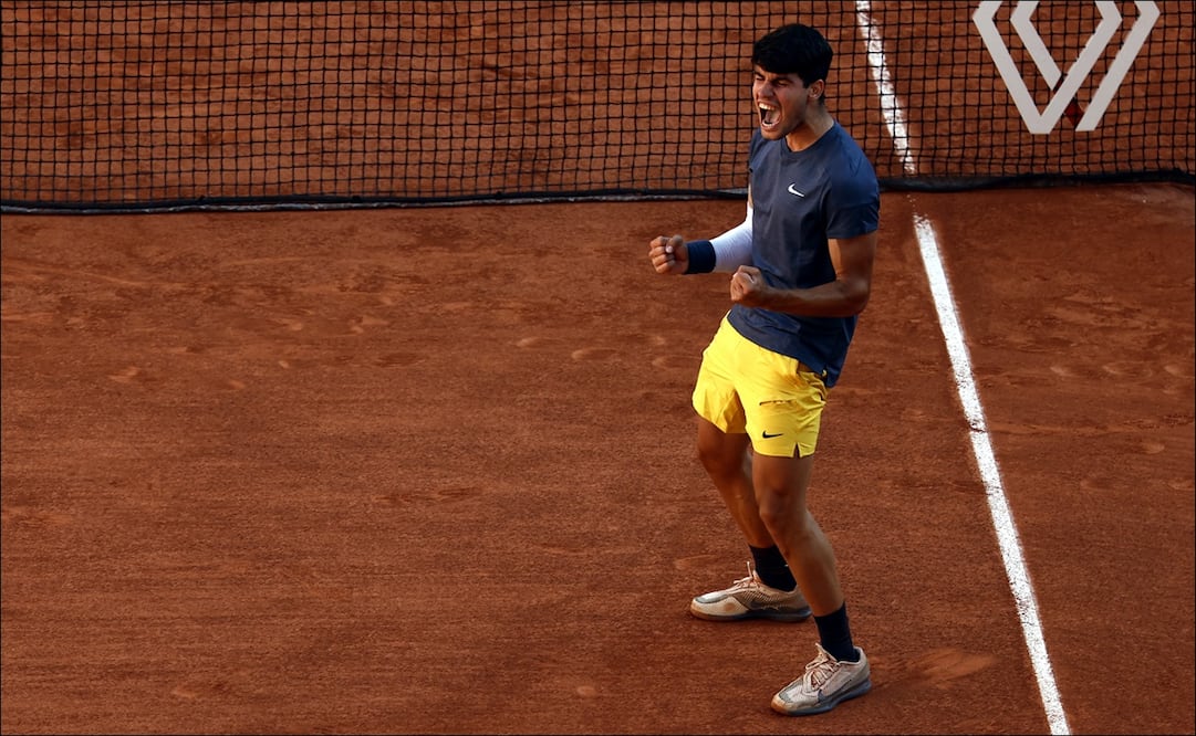 Carlos Alcaraz está en la final de Roland Garros / Foto: EFE
