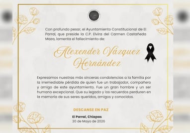 Fallece brigadista de Protección Civil de El Parral, Chiapas; resultó quemado al combatir un incendio