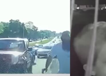 Niño de 7 años roba el auto de sus padres y causa accidente en autopista