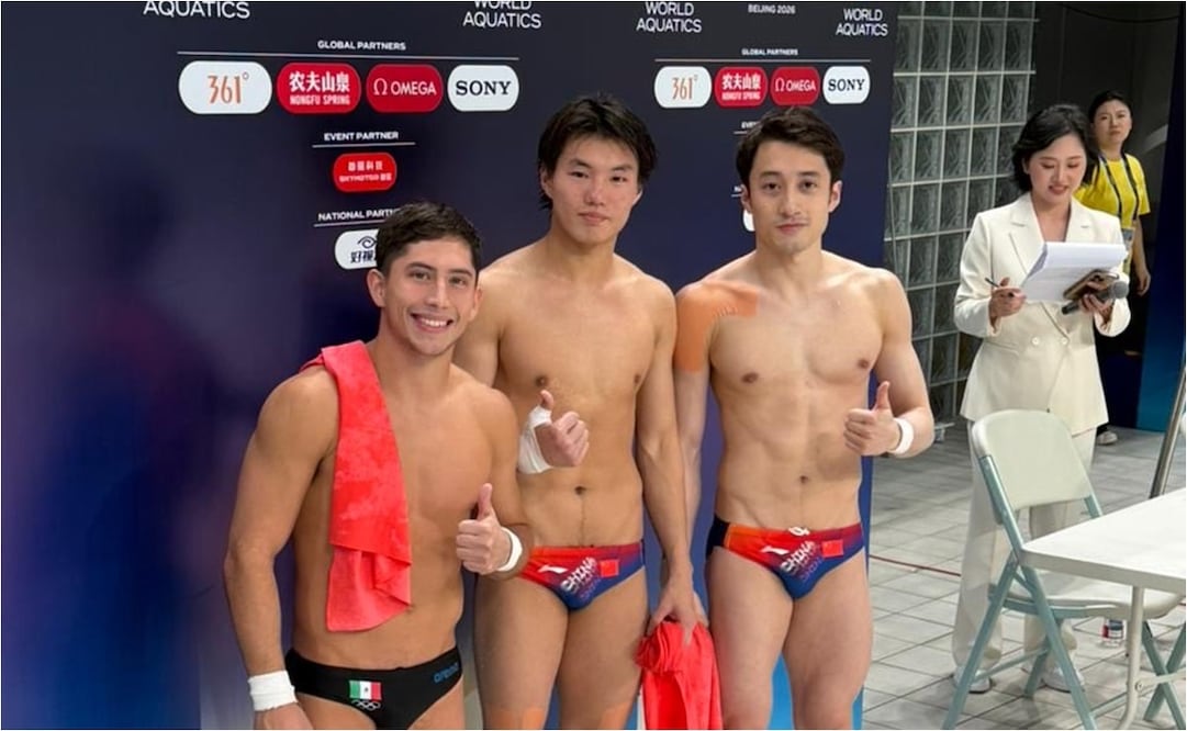 FOTO: Randall Willars conquista la plata en la Super Final de Clavados en China - ESPECIAL