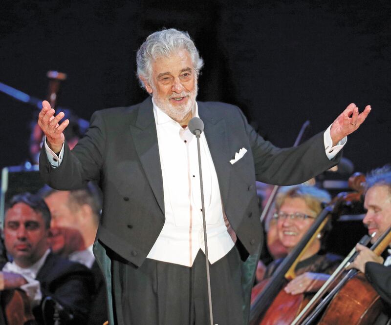 Plácido Domingo canceló sus fechas en el Teatro Real de Madrid. Foto: ARCHIVO EL UNIVERSAL