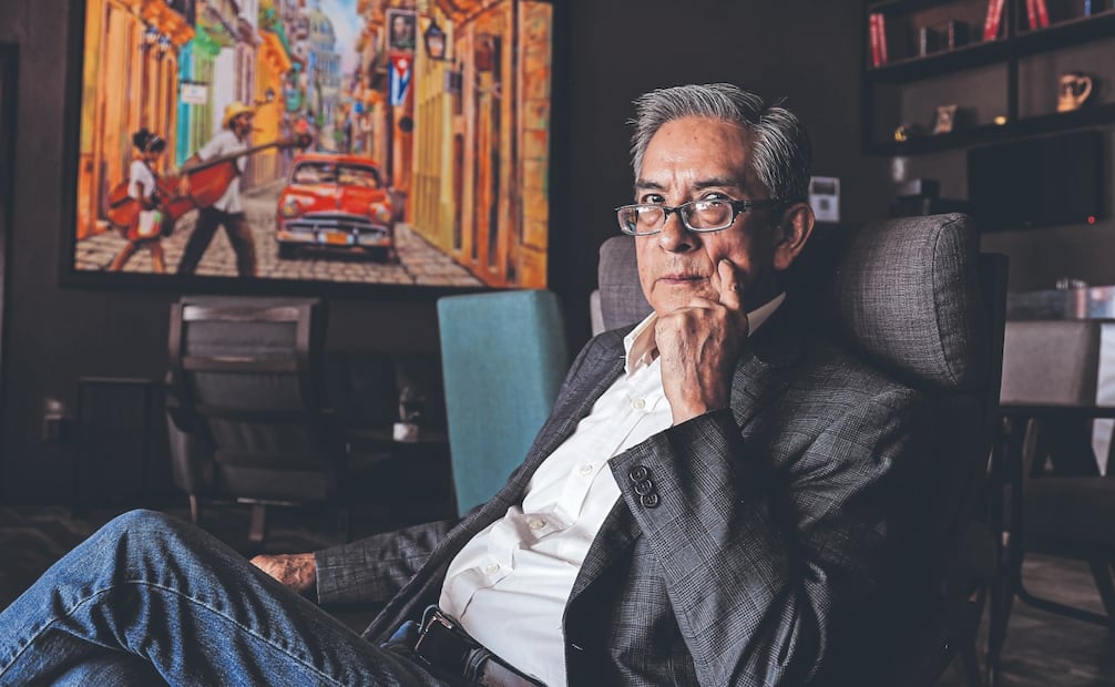 Entrevista con el periodista José Luis Martínez S. Foto: Gabriel Pano/ EL UNIVERSAL
