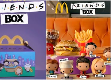 Lanzan cajita feliz de McDonald’s con personajes de “Friends”